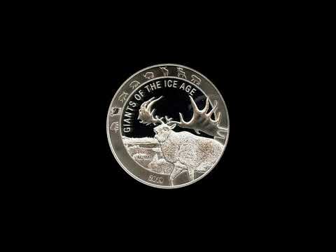 Video - 1 oz Silber Giganten der Eiszeit Riesenhirsch - 2019