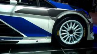 Ford Fiesta RS WRC at Paris Motor Show