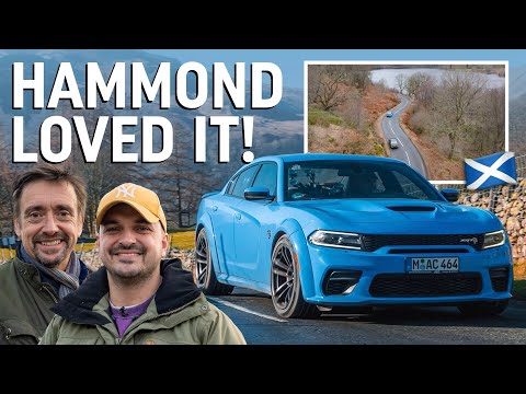 Richard Hammond discovers the greatest road he has NEVER driven | V8 road trip Pt.2