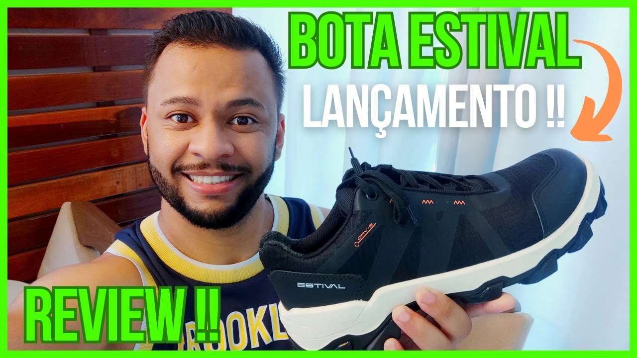 Bota Segurança Estival para trabalhar | Será que é confortável