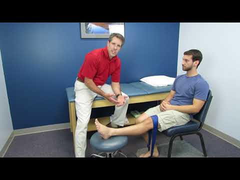 How to optimize knee extension with theraband