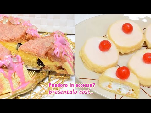Pandoro in avanzo? Presentalo così... Torte e dolci con Pandoro