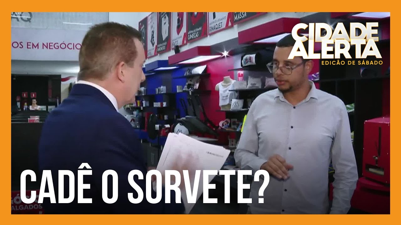 Patrulha do Consumidor: Máquina de sorvete vira dor de cabeça, e Celso ameaça chamar a polícia