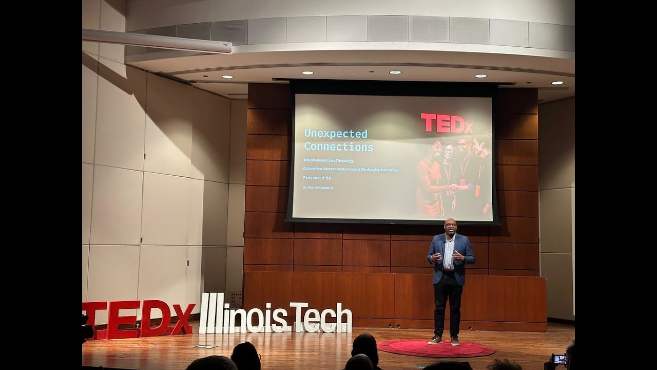 The art of making new connections | Dr. Maurice Dawson Jr. | TEDxIllinois Tech