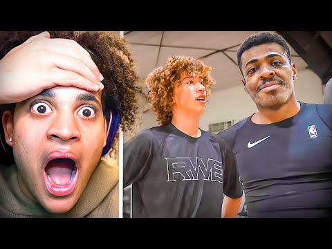 NELSON PLAYED THIS NBA VETERAN 1V1 AND COMPLETELY FRIED HIM....