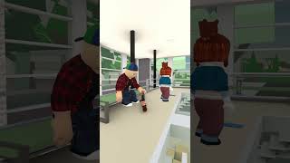 Spilled soft drinks #roblox #funny #shorts