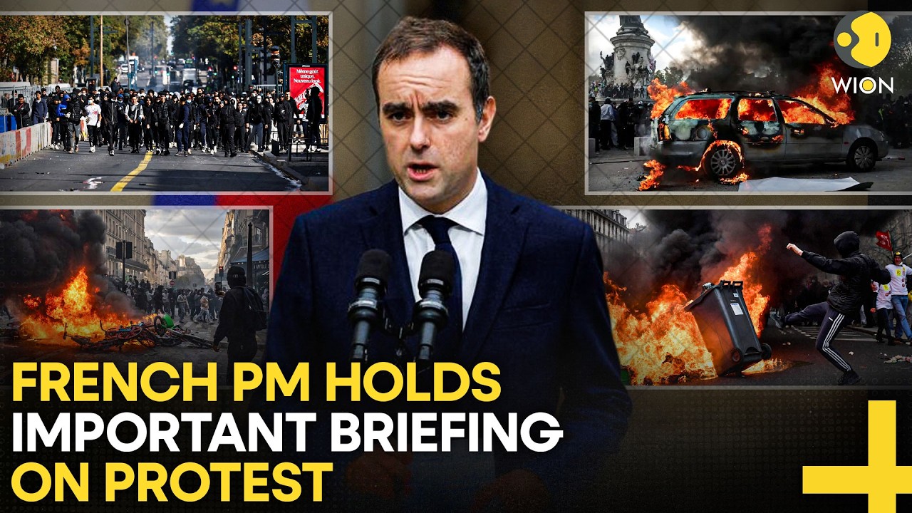 France Protests LIVE: France PM Lecornu Speaks After Crisis Meeting On Violent Protests | WION