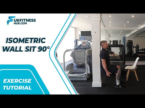 Exercise Tutorial: Isometric Wall Sit 90°