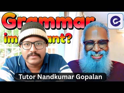 Stop Wasting Time on Grammar! | Nandakumar Gopalan | English Yaari | #englishconversation