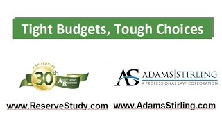 Tight Budgets, Tough Choices! with Adrian Adams