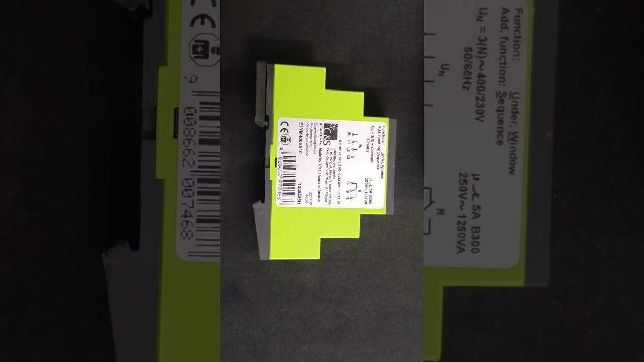 E1YM400VS10 Voltage Monitoring Relay | Available on IndiaMART