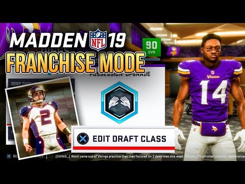 Madden 19 Franchise | One Full Season (Coach Schemes, Archetypes, Custom Draft Classes)