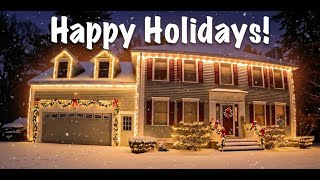 Hang Christmas Lights on my House with Me! Happy Holidays from The Fixer 🎅