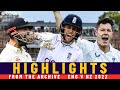 Potts' Debut, Mitchell Ton and Root's 10,000th Test Run | Classic Test | England v New Zealand 2022