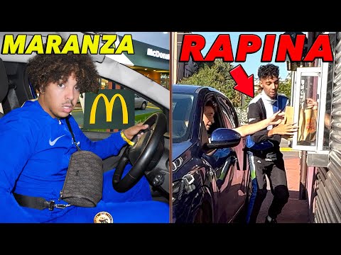 Maranza STEALS from Mc Drive-Thru - 100% CRAZY PRANKS at McDonald's!! Ep. 5