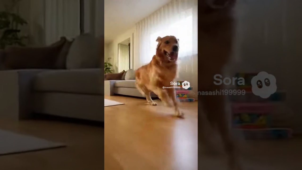 犬が舐めた瞬間、赤ちゃん大爆笑