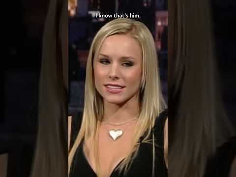 Kristen Bell got stuck with the wacky skydiving instructor #letterman