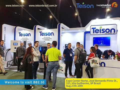 Teison is on The smarter E South America 2024, in São Paulo, Brazil.