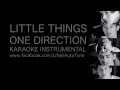 One Direction - Little Things (Karaoke ...