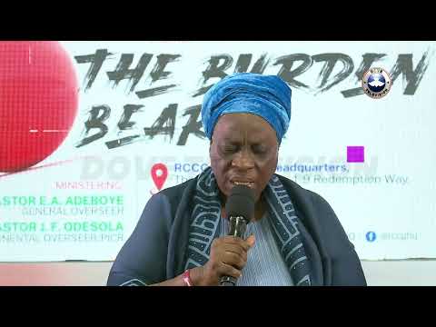 RCCG JULY 2021 THANKSGIVING SERVICE || THE BURDEN BEARER