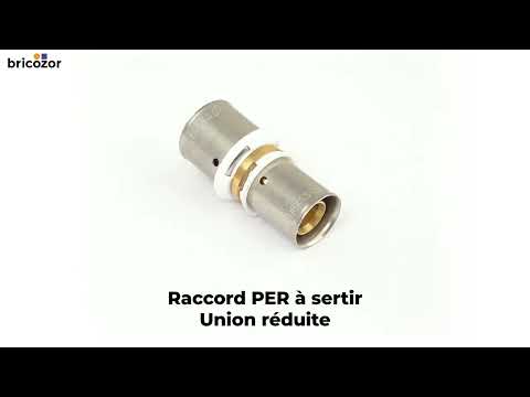 Raccord PER à sertir - Union réduite BOUTTÉ