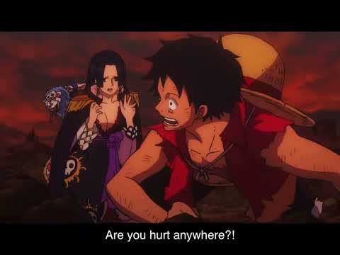 Luffy and Hancock meet again