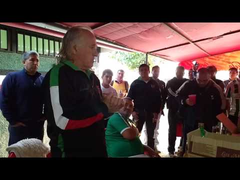 Popeye Fabbiani con nuestros hinchas.