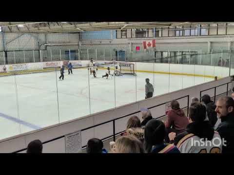 Highlights U12B Ajax Pickering Ringette Tournament 2025 - Waterloo Wildfire vs Whitby Wild - Hyde