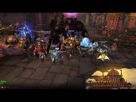 Last Hope of Sargeras - Mythic Champion of the Light - Battle of Dazar'alor
