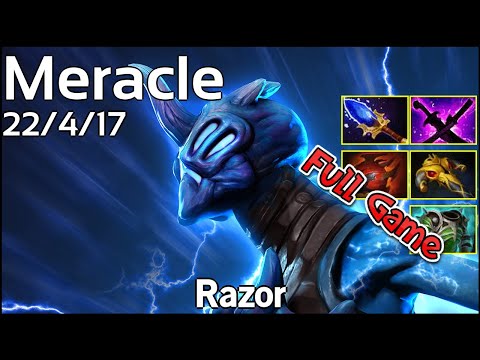 Meracle [WG] - Razor - Dota 2 Full Game