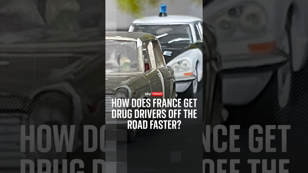 Video: France suspends licenses and impounds cars immediately after failed roadside drug tests