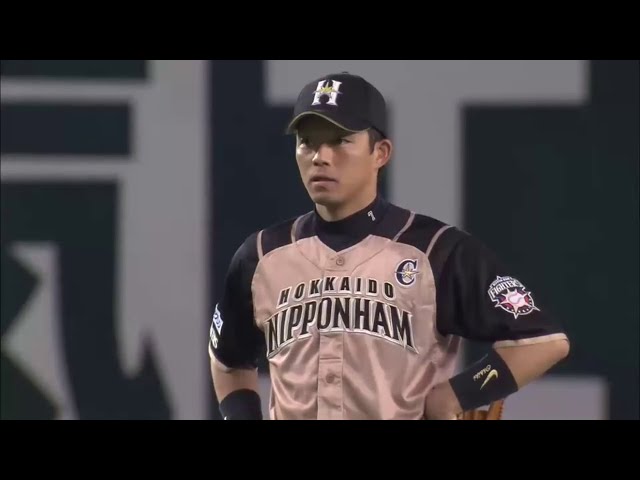 【1回裏】ファイターズ守備陣に乱れ… 6連勝中のホークスが先制点を奪う!! 2014/8/9 H-F