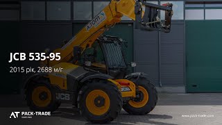 Телескопічний навантажувач JCB 535-95 2015 р. 81 кВт. 2688,5 м/г., №3678 L БРОНЬ