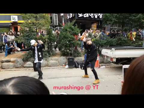 161119 d.o.b 디오비 홍대공연  (1) 이탱영 양성열 - MONSTA X - HERO