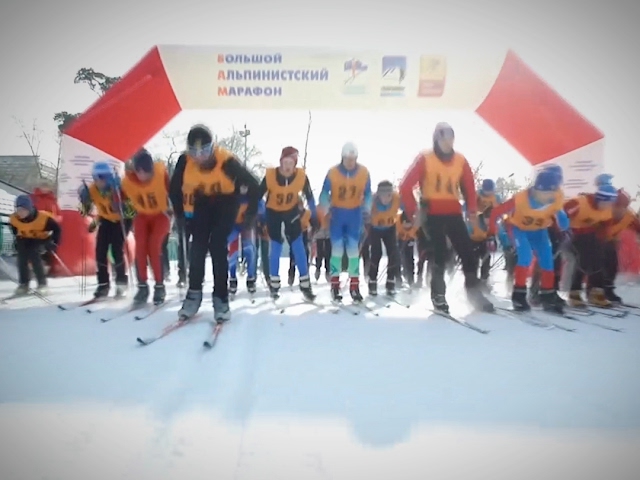 Ангарск на лыжах!