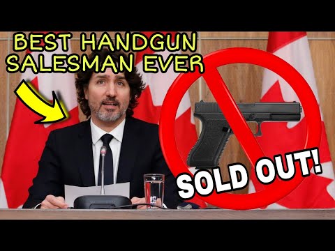 Trudeau's handgun "freeze" BACKFIRES! Canadians go gun shopping!