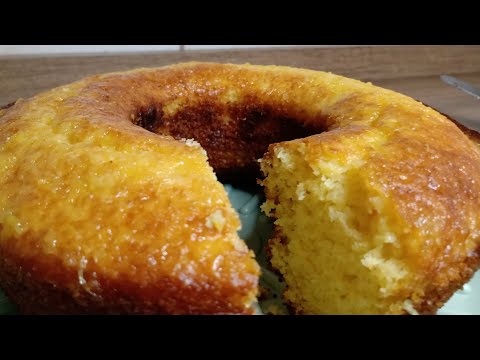 EM 3 MINUTOS VOCÊ FAZ ESSE BOLO DE LARANJA FOFINHO - POUCOS INGREDIENTES E FÁCIL!