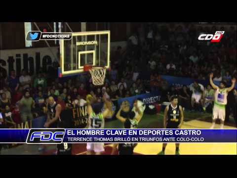 Terrence Thomas: Hombre clave de Deportes Castro en la Gran Final de Liga DIRECTV