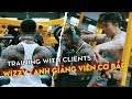 WIZZY - ANH GIẢNG VIÊN CƠ BẮP / TRAINING WITH CLIENTS