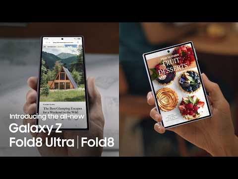 Представляем совершенно новые Galaxy Z Fold8 Ultra и Fold8 | Galaxy AI | Samsung