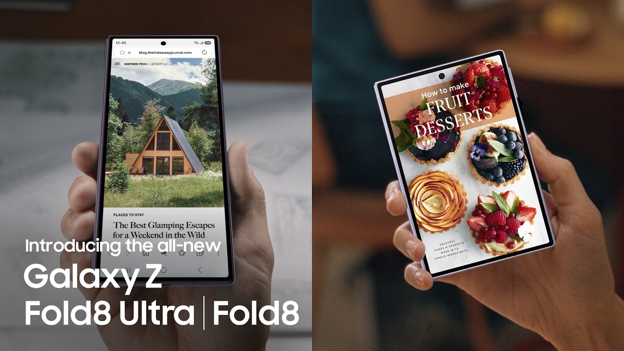 Introducing the all-new Galaxy Z Fold8 Ultra and Fold8 | Galaxy AI | Samsung - YouTube