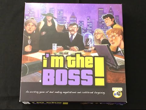 DICEteroid: How to play I'm The Boss