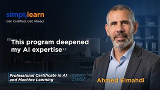 Simplilearn Reviews | How This Program Deepened Elmahdi’s AI/ML Expertise #GetCertifiedGetAhead
