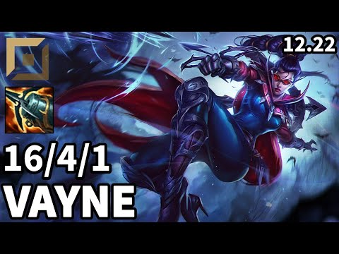Vayne Top vs Lillia - EUW Grandmaster | Patch 12.22