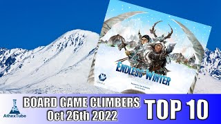 Top 10 Board Game Climbers for Week Ending in Oct 26th 2022