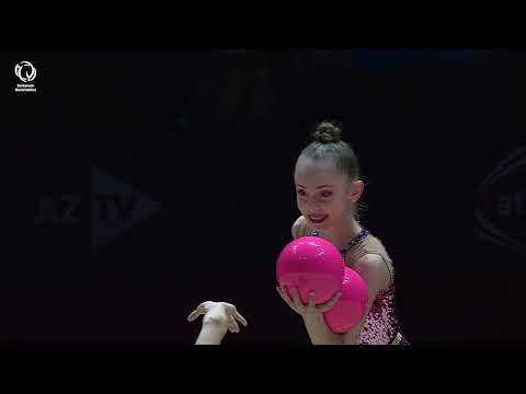 Bulgaria - 2023 Rhythmic European silver medallists, junior group all-around