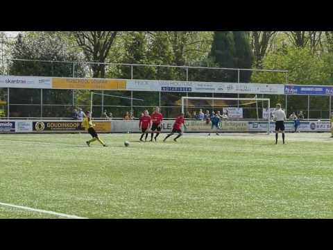 Vrije trap DCS, goed keeperswerk AVW (06-05-2017)