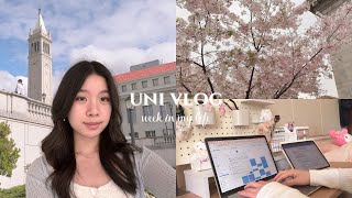 week in my life @ uc berkeley 🐻📚 | freshman spring, dorm life, clark kerr