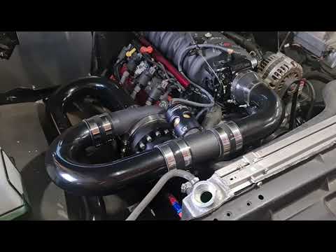 supercharged LS swapped C10 build