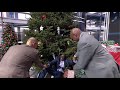 Kenny SHOVES Shaq Into A Christmas Tree